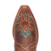 Laredo Women's Filly Snip Toe Leather Boots - Tobacco 20006