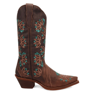 Laredo Women's Filly Snip Toe Leather Boots - Tobacco 20006