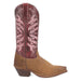 Laredo Women's Kama Snip Toe Leather Boots – Honey and Red Flair