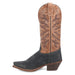 Laredo Women's Kama Snip Toe Leather Boots - Navy/Tan 20009