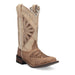 Laredo Women's Kite Days Broad Square Toe Leather Boots - Brown / Bone 5821