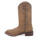 Laredo Women's Megan Broad Square Toe Leather Boots – Tan 3119