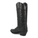 Laredo Women's Night Sky Snip Toe Leather Boots - Black 52450