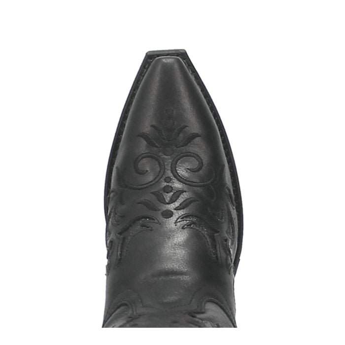 Laredo Women's Night Sky Snip Toe Leather Boots - Black 52450