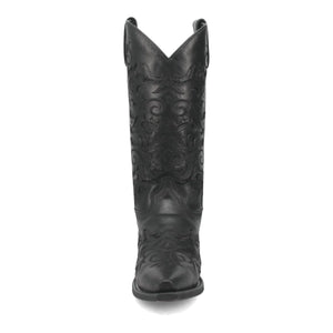 Laredo Women's Night Sky Snip Toe Leather Boots - Black 52450