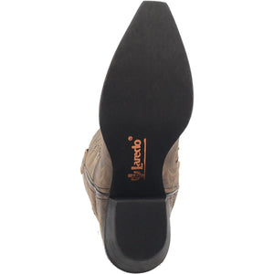 Laredo Women's Vanessa Wide Calf Leather Snip Toe Boots