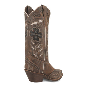 Laredo Women's Zury Snip Toe Leather Boots - Brown 54268