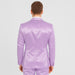 Lavender Satin Tuxedo Set – 4-Piece Statement for Weddings & Proms