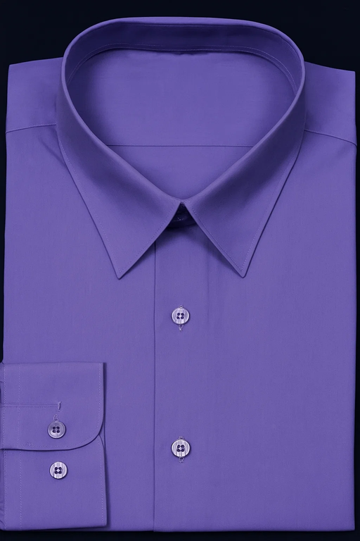 Affordable Clearance Cheap Mens Dress Shirt Sale Online Trendy - Slim Fit - Lavender Color Men's Dress Shirt