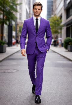 Light Purple Suit - Mens Suit - Mens Church Suit - 2 Buttons $149 - Image 6