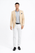 Linen Blazer - Champagne Linen Sportcoat