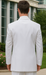 Longer Coat 4 Button White Notch Tuxedo -38\ 4 Button \Long Coat Tuxedo\-