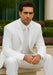 Longer Coat 4 Button White Notch Tuxedo -38\ 4 Button \Long Coat Tuxedo\