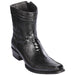 Men's Los Altos Original Ostrich Leg and Deer Skin European Toe Short Boots 76BF05