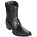 Men's Los Altos Original Ostrich Leg and Deer Skin European Toe Short Boots 76BF05