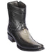 Men's Los Altos Original Ostrich Leg and Deer Skin European Toe Short Boots 76BF05
