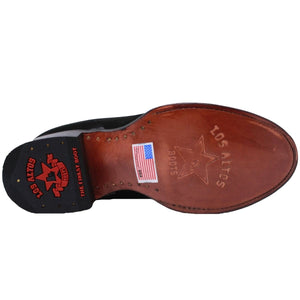 Los Altos Men's Round Toe Suede Leather Short Boots LAB-50B63