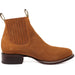 Los Altos Men's Round Toe Suede Leather Short Boots LAB-50B63