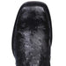 Los Altos Men's Square Toe Ostrich Short Boots LAB-82BV03