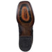 Los Altos Men's Square Toe Ostrich Short Boots LAB-82BV03