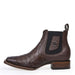Los Altos Men's Square Toe Ostrich Short Boots LAB-82BV03