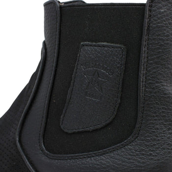 Los Altos Men's Wide Square Toe Suede Leather Short Boots LAB-82BV63 - Image 7