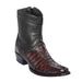 Men's Los Altos Caiman Tail European Toe Short Boots 76B01