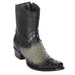 Men's Los Altos Original Ostrich Skin European Toe Short Boots 76B03