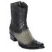 Men's Los Altos Original Ostrich Skin European Toe Short Boots 76B03