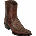 Los Altos Men's Original Monster Fish Skin European Toe Short Boots LAB-76BF10