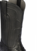 Los Altos Boots Men's Ostrich Roper Western Boots Black