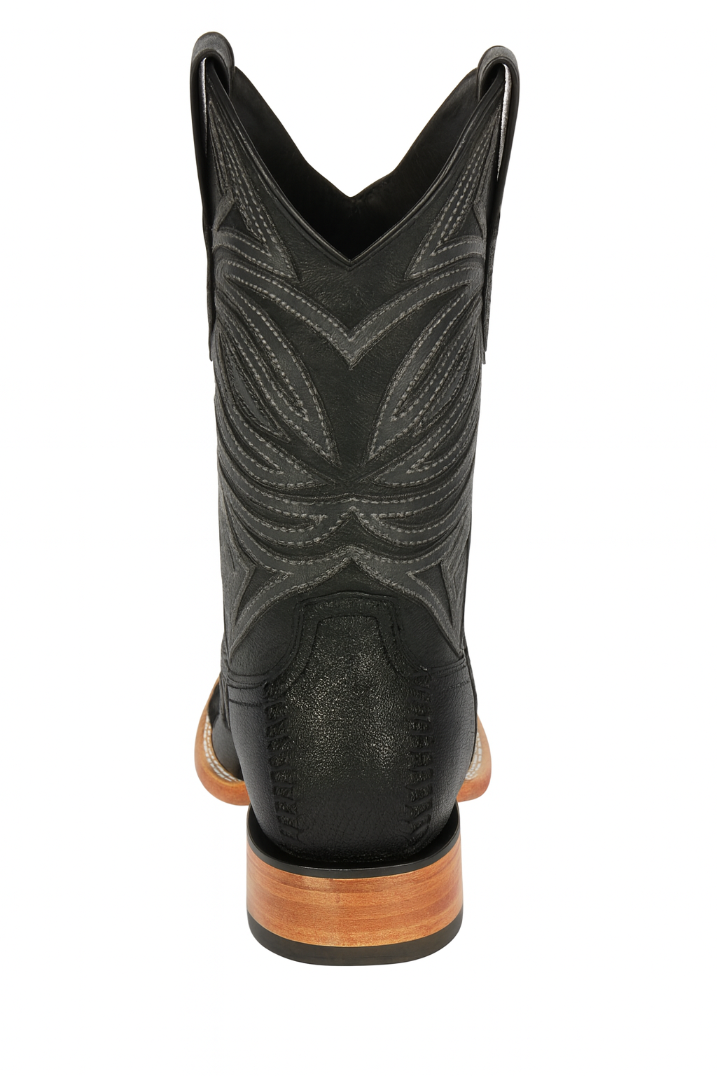 Los Altos Boots Rowstone Stingray And Deer Black - Image 3