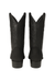 Los Altos Boots Single Stone Stingray R-Toe Black Cowboy Botas De Mantarraya - Mantarraya Boots