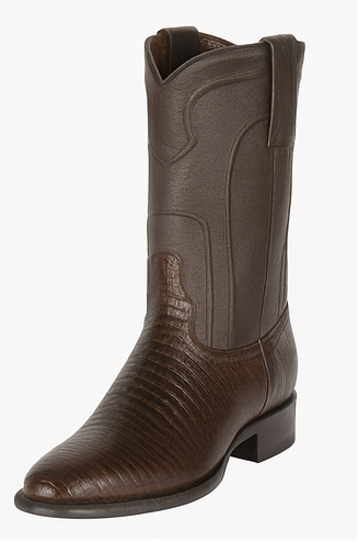 Los Altos Caiman Belly Boots Are Classic And 100% Handcrafted - Alligator - Cowboy Boot - Roper Toe - Image 7