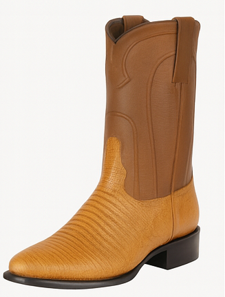 Los Altos Caiman Belly Boots Are Classic And 100% Handcrafted - Alligator - Cowboy Boot - Roper Toe - Image 2