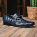 Los Altos Caiman Bit Loafers Navy