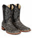 Rustic Black Pirarucu Boots