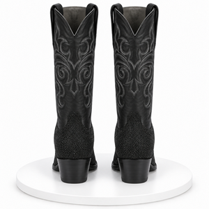 Snip Toe Stingray Cowboy Boots