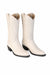Los Altos Men's Winter white Genuine Elk Leather J Toe Boots