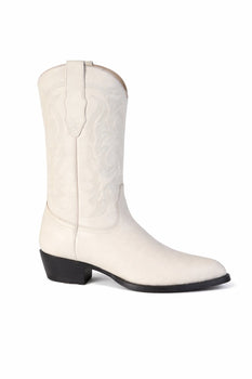 Los Altos Men's Winter white Genuine Elk Leather J Toe Boots