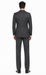 Lucci Grey 3-Button with Pleated Slacks Classic Suit