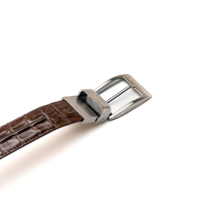 Marco Di Milano Luciano Belt: Cognac Brown Leather Loafer