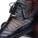 Marco Di Milano Luciano Crocodile Classic Wingtip Dress Shoes Oxfords