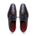 Marco Di Milano Luciano Crocodile Classic Wingtip Dress Shoes Oxfords