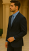Luxeriouse High End  Side Vented 3 buttons Super 150 Wool Solid Dark Navy Blue premier quality