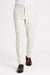 Offwhite Flat Front Wool Dress Pant 2560 by Tiglio Luxe