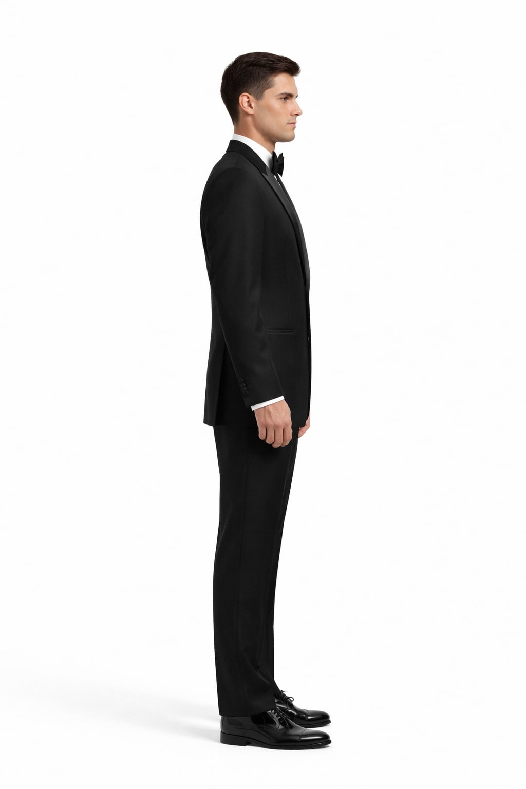 2 BUTTON TUXEDO SUPER 150'S WOOL + Any Size Pants (Tuxedo Separate) - Image 3