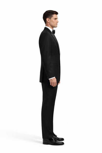 2 BUTTON TUXEDO SUPER 150'S WOOL + Any Size Pants (Tuxedo Separate) - Image 3