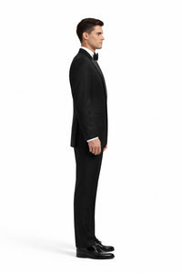 2 BUTTON TUXEDO SUPER 150'S WOOL + Any Size Pants (Tuxedo Separate)
