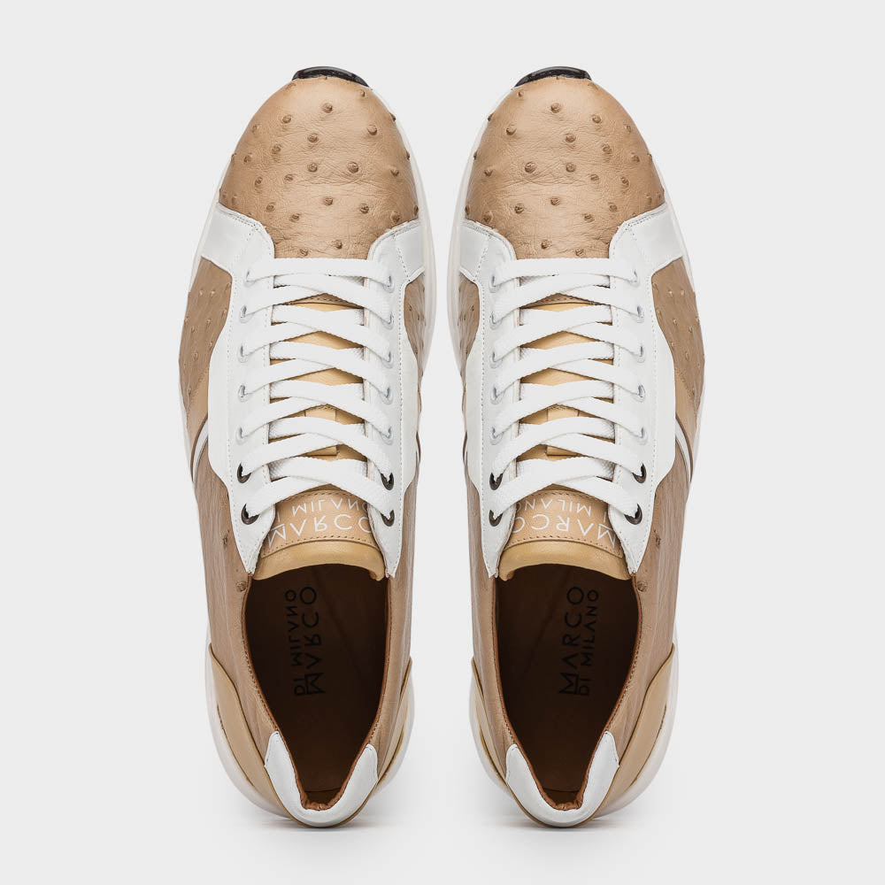 Marco_Di_Milano Lyon II Orix White Leather Luxury Shoe